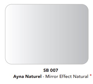 Asaş Signbond 1250*3200*4mm 2525 Ayna Naturel Kompozit Panel